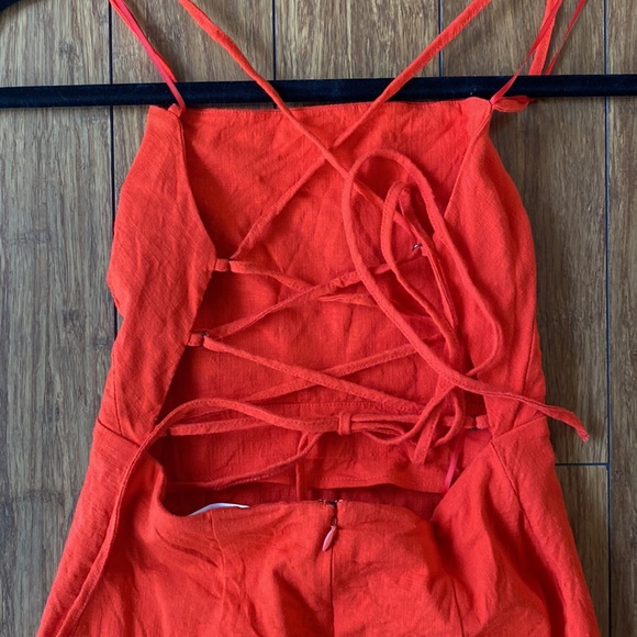 ASTR linen blend mini dress - Picture 3 of 5